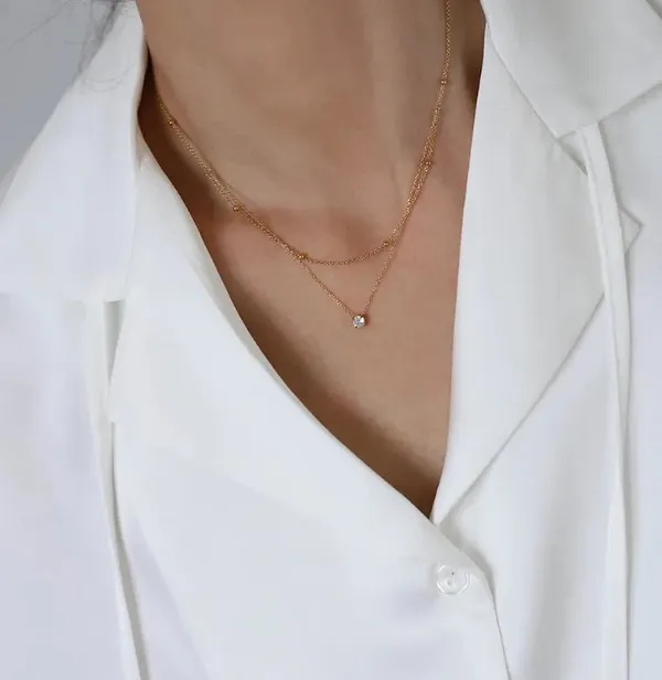 Gold_Dainty_Layered_Diamond_Pendants_For_Women